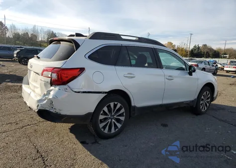 2016 Subaru Outback 2.5I Limited z USA, uszkodzony, nr VIN 4S4BSAJC1G3299391